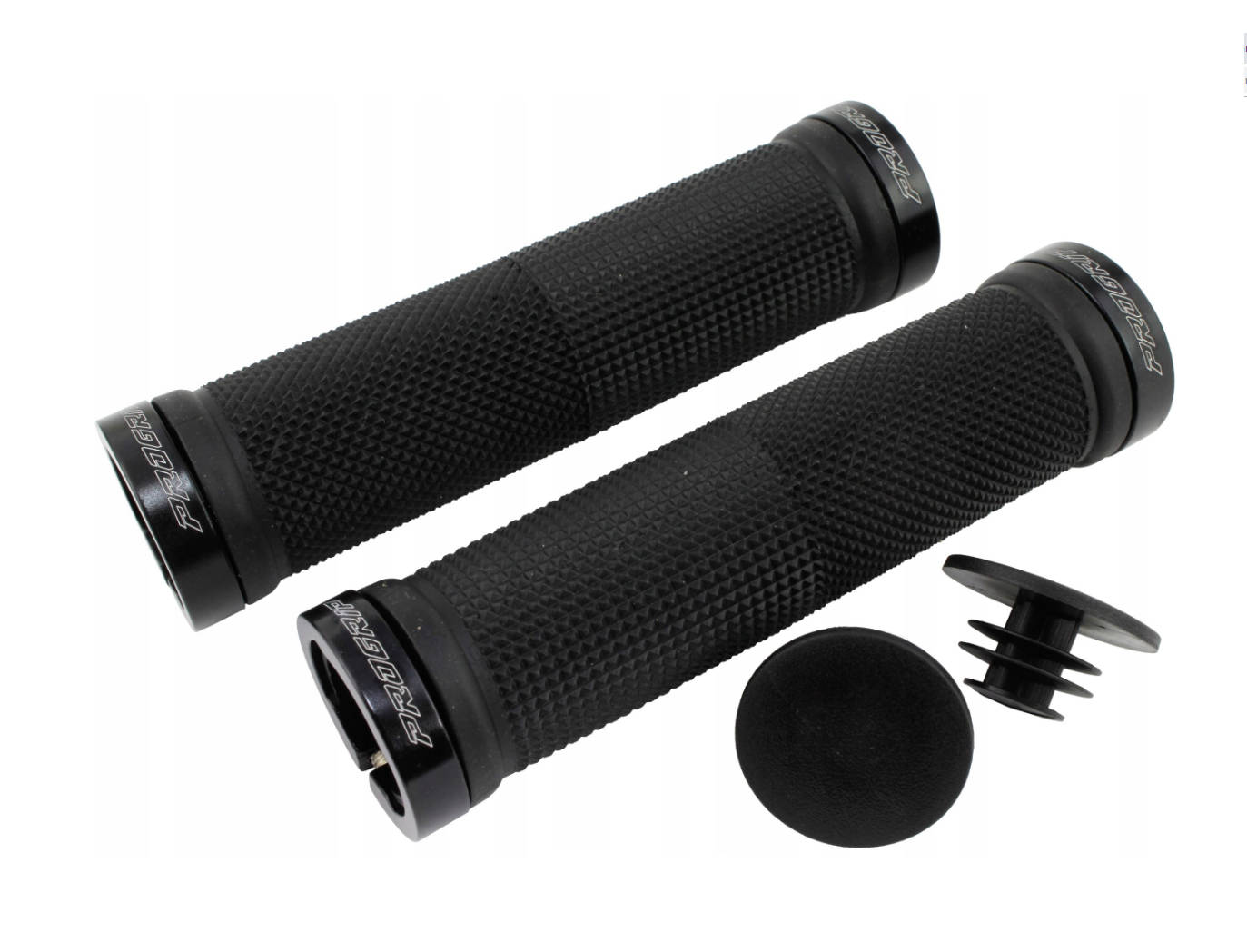 Levně PROGRIP řazení (gripy) PG999 ATV / JET SKI / MTB (22+22mm, délka 120mm) barva černá s CZARNĄ se zámkem LOCK-ON (999-102) (PROGRIP řazení (gripy))