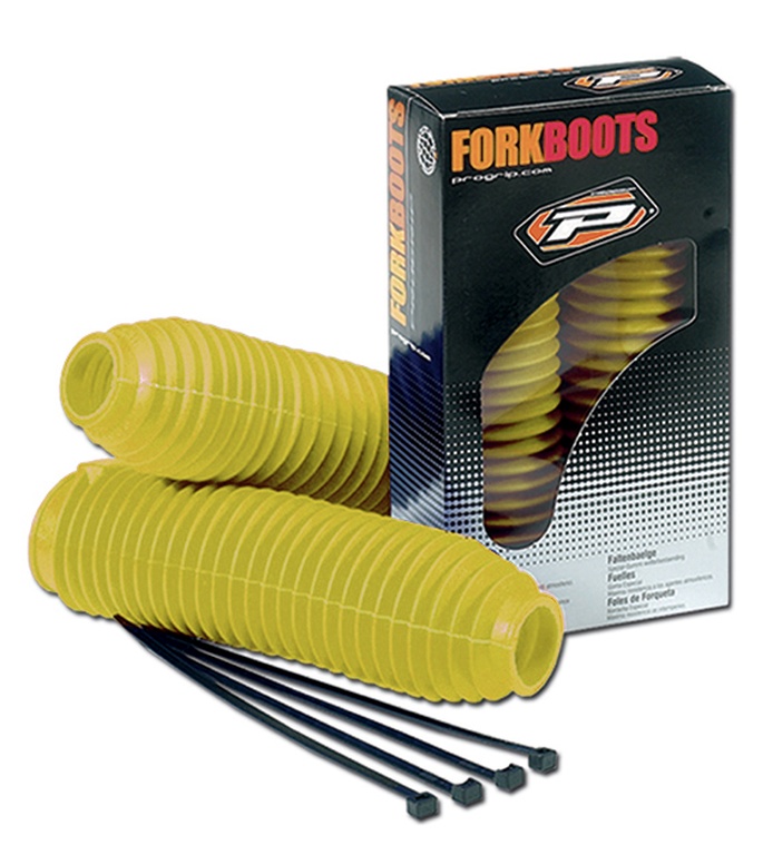 PROGRIP fork guards PG2500 colour yellow (diameter 34/37 - 40/45 mm) (2500-105)