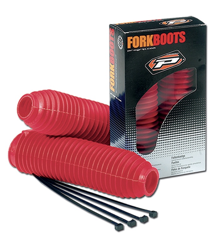 Levně PROGRIP gumy na vidlici PG2500 barva červená (průměr 34/37 - 40/45 mm) (PG2500/3) (PROGRIP gumy na vidlici PG2500 barva červená (průměr 34/37 - 40/45)