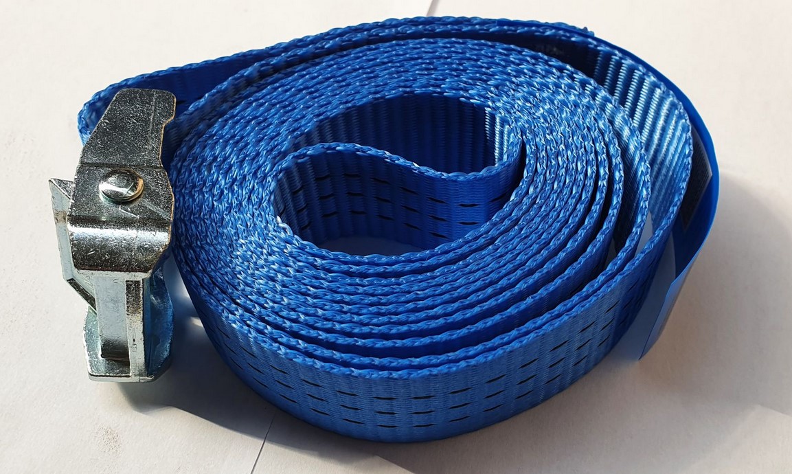 Levně BIKETEC převozní pás 35mm/4MB se samosvornou sponou barva světle modrá (homologace) (BIKETEC převozní pás 35mm/4MB se samosvornou sponou barva světle)