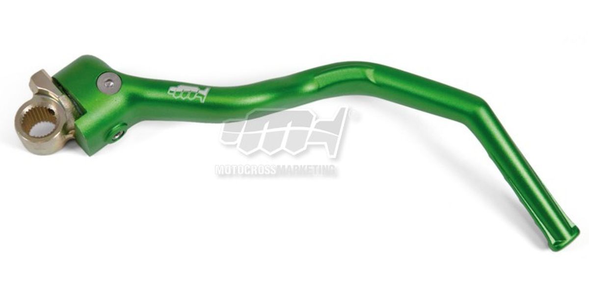 M.C. startovací páka hliníková barva zelená KAWASAKI KXF 250 13-16 (KX250F)