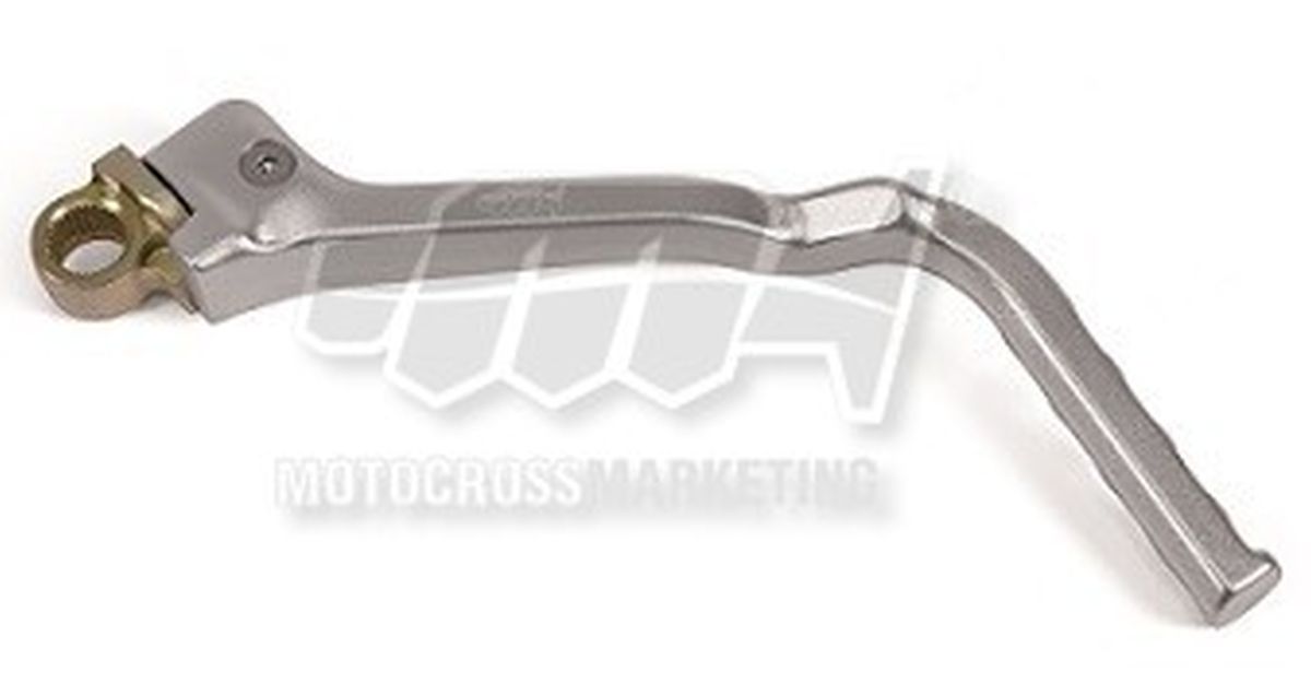 M.C. startovací páka hliníková barva stříbrná KTM SX/EXC 250,300 11-16, SXF 25011, EXCF 350/450/500 12-16 (M.C. startovací páka hliníková barva)