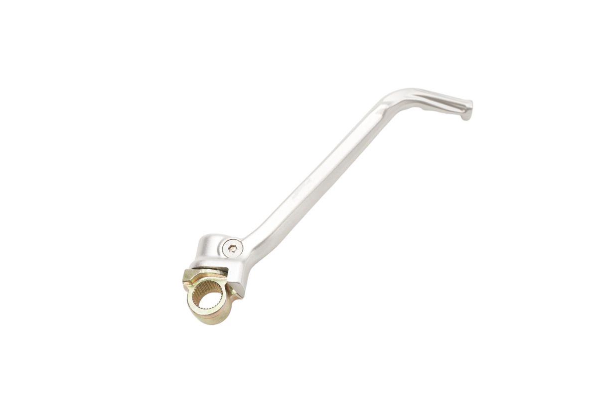 M.C. startovací páka hliníková barva stříbrná KTM SX 125 16-17, XC-W 125 17, SX 150 16-147, EXC 250/300 17, HUSQVARNA TC/TE/TX (M.C. startovací páka)