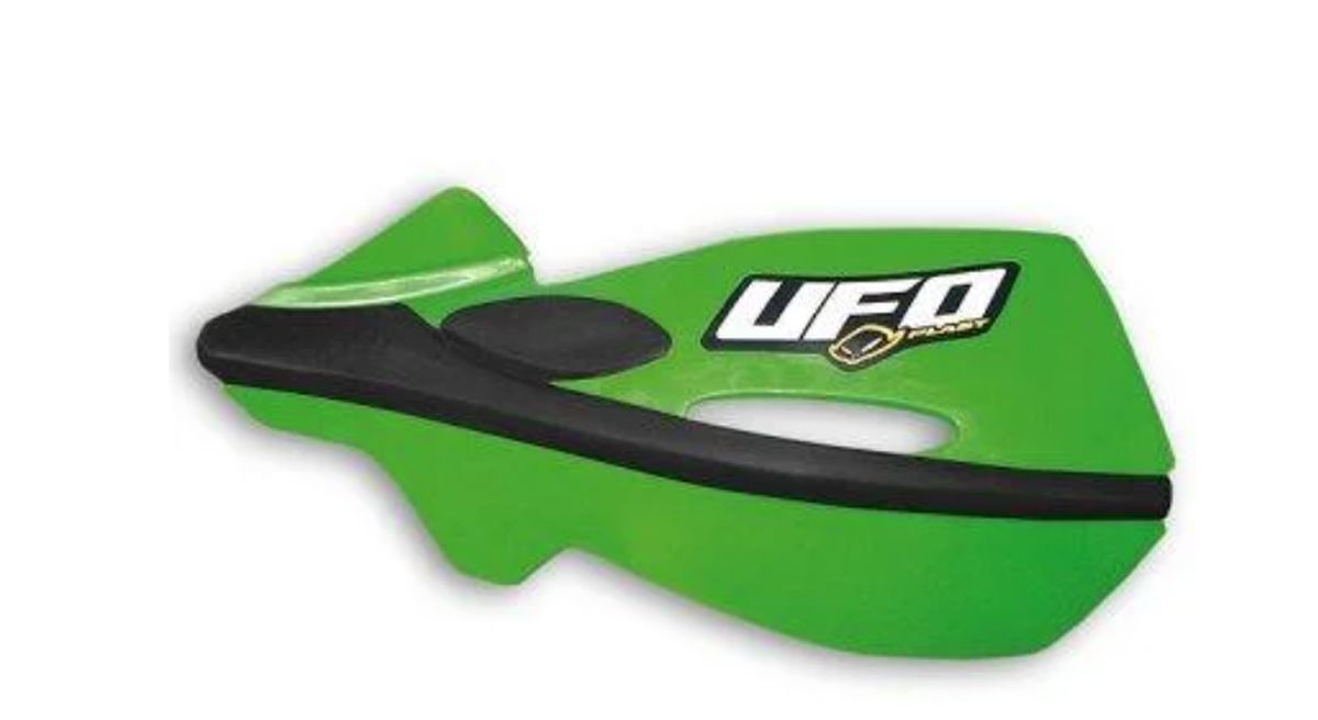 Levně UFO kryty páček PATROL barva zelená / bílá (s upevněním) - (UFO kryty páček PATROL barva zelená / bílá (s upevněním) -)