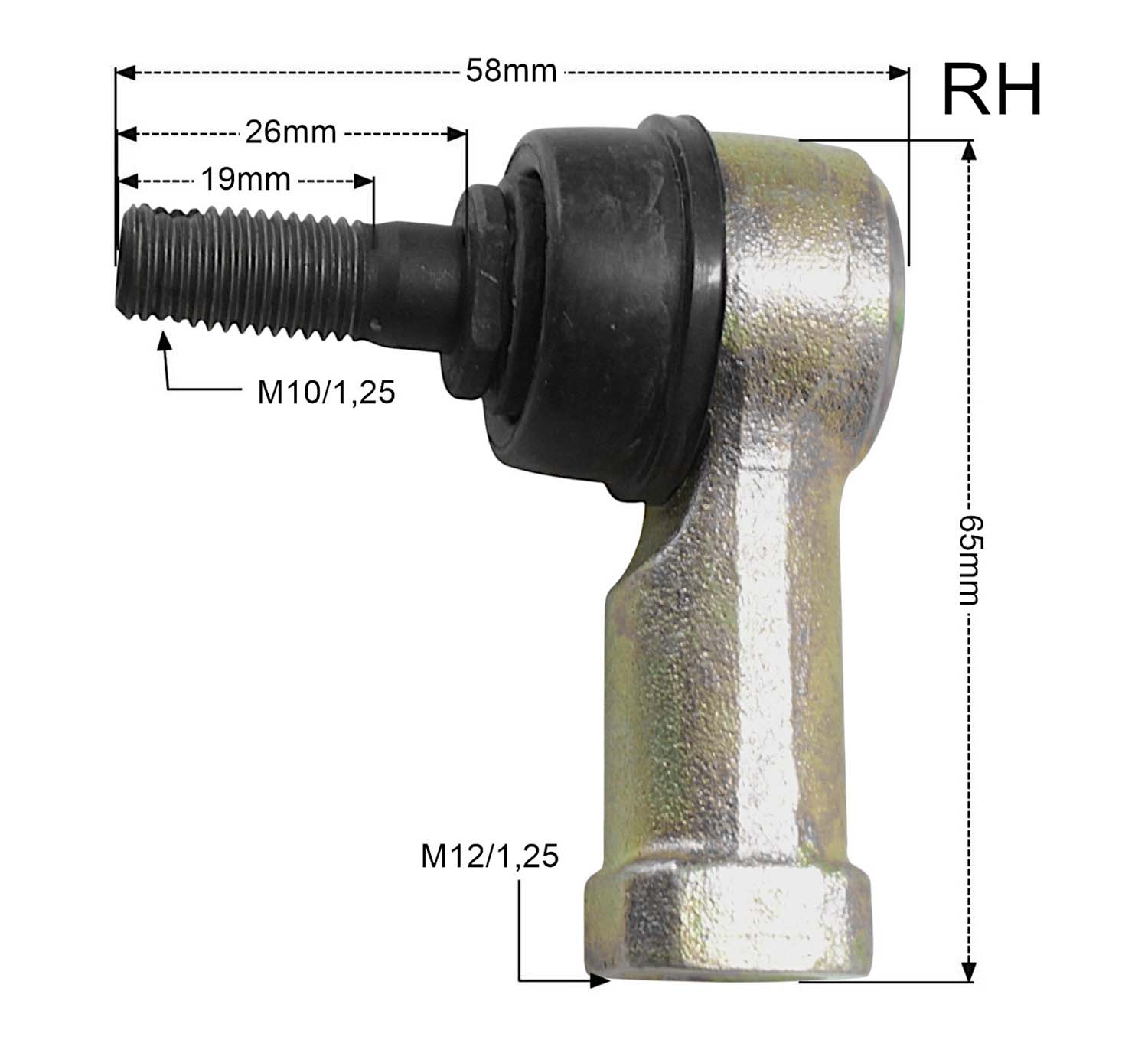 Steering rod end right PROMX PM21006RS