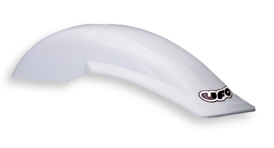 Rear mudguard universal colour white UFO PP01109041