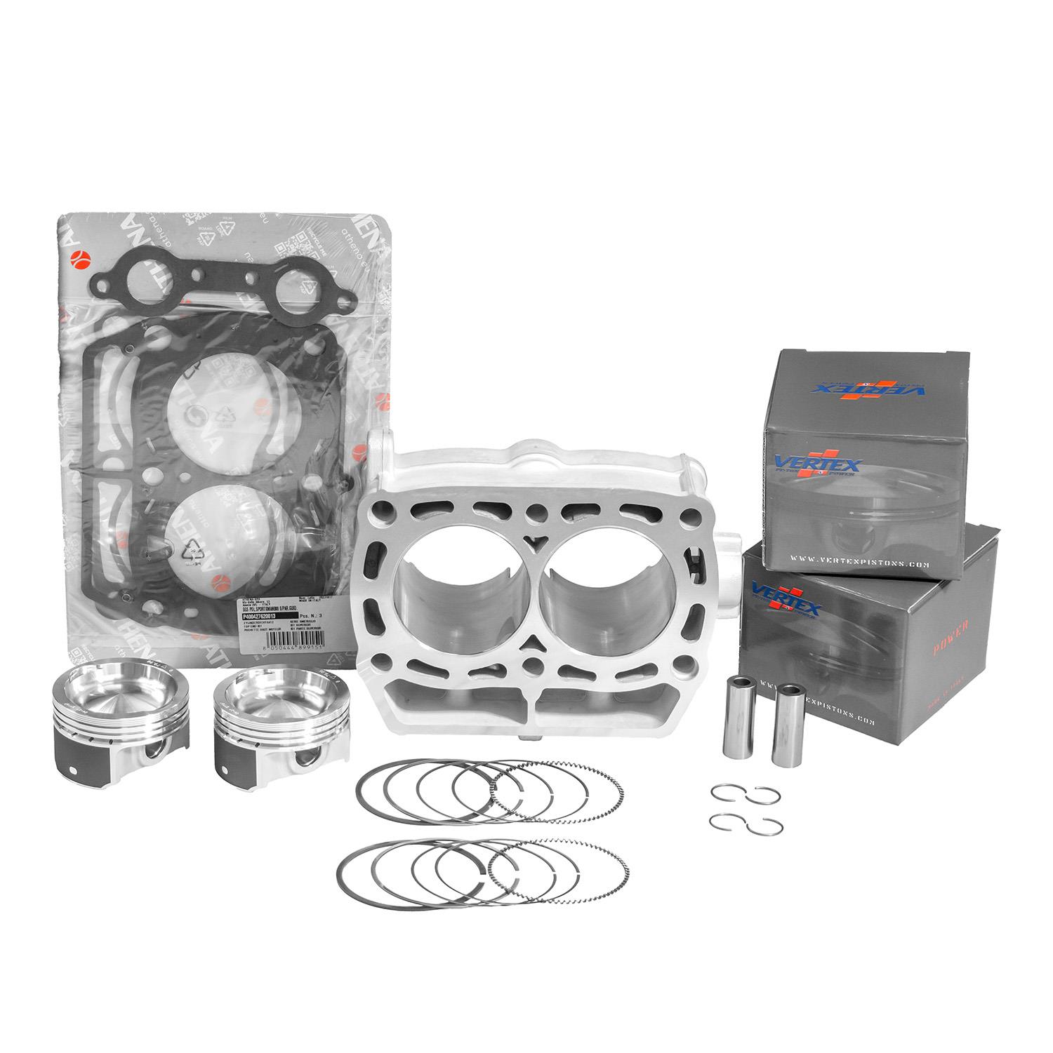 Levně PROMX kompletní válec POLARIS RZR 800 EFI 09-14, sportSMAN 800 EFI 09-14 (STD 80mm) NICASIL ( CYLINDER, 2 X píst, top end ) (PROMX kompletní válec)