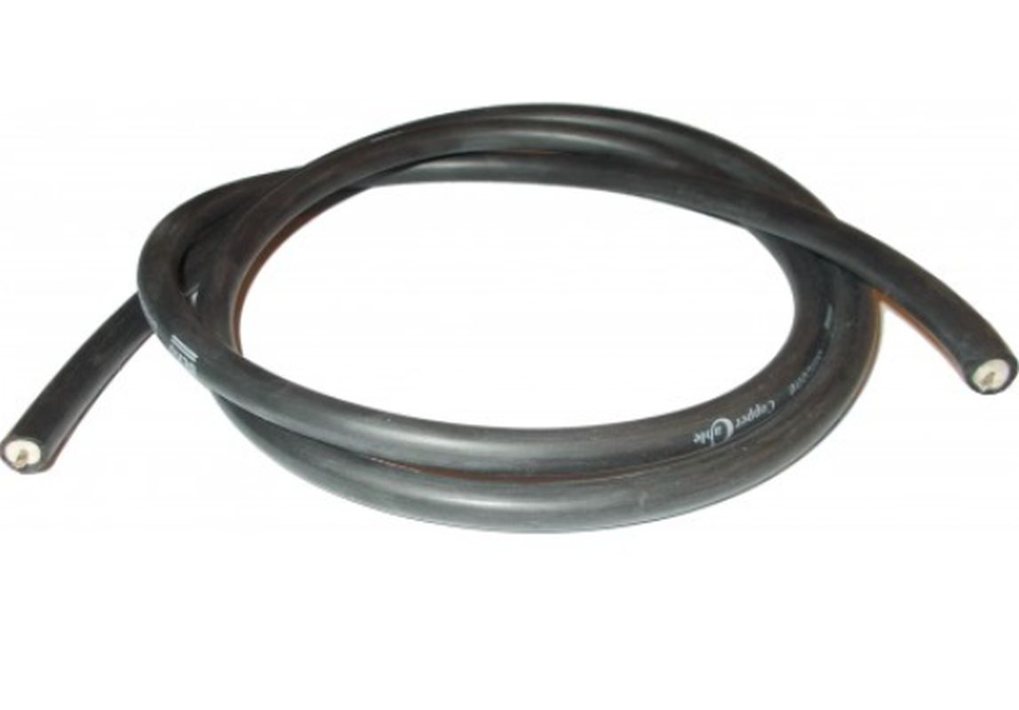 TESLA vysokonapěťový kabel zapalování (COPPER CABLE) silikonový 7MM (černá) - cena za 1 metr (PZ003)