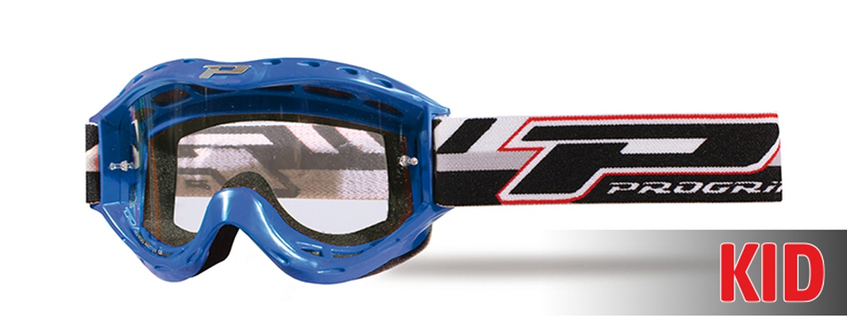 PROGRIP goggles PG3101-104 ATZAKI KID youth blue (lens PG3111 clear 1MM, NO FOG, ANTI UV) (PG3101BL) (3101-104)