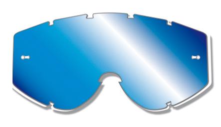 PROGRIP plexi PG3346-104 pro brýle PG3303 VISTA a PG3300 VISION modré zrcadlové ANTISCRATCH, NO FOG, ANTI UV (PROGRIP plexi PG3346-104 pro brýle)