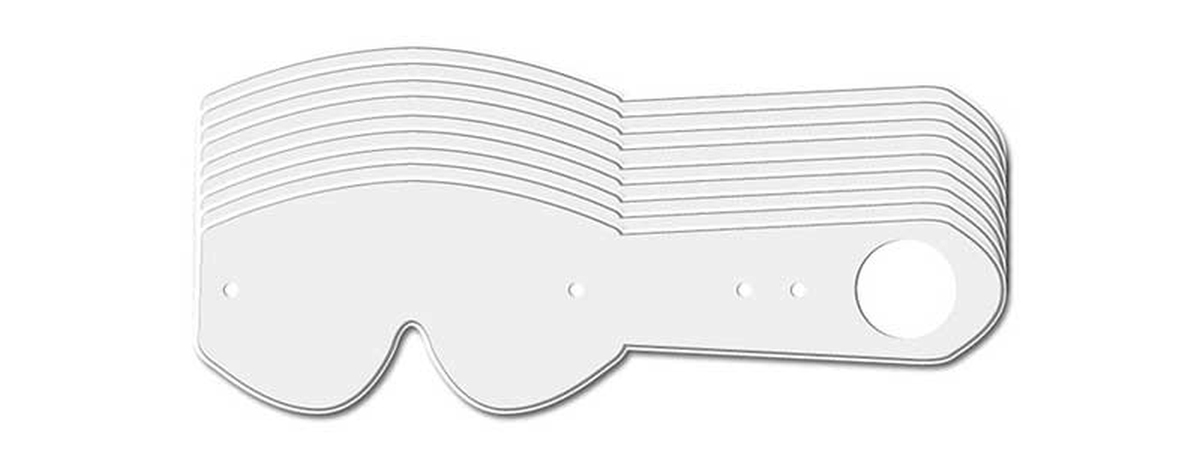 PROGRIP strhávací fólie PG3371 (25 ks) STANDARD pro brýle PG3303 VISTA a PG3300 VISION