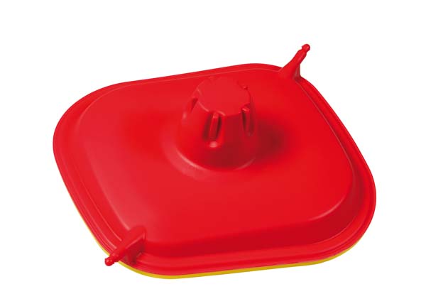 RACETECH (RTECH) kryt vzduchového filtru (na čištění motocyklů) SX 125/250, SXF 250/350/450 16-18, EXC/EXCF 250/500 17-18 barva červená žlutá