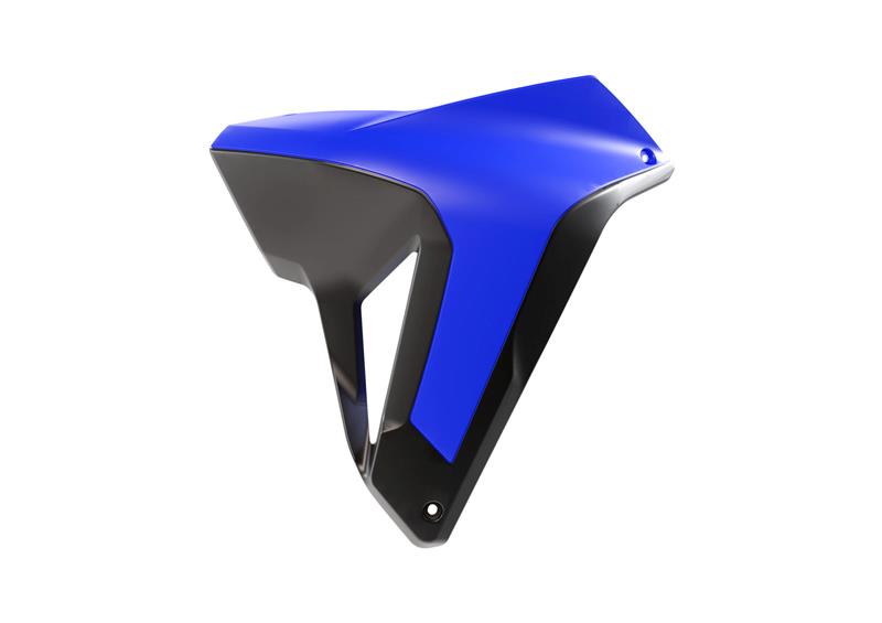 RACETECH (rtech) cooler covers (left / right) revolution HONDA xl 750 transalp 23-25 colour light blue / black (R-CVALPBLNR24)