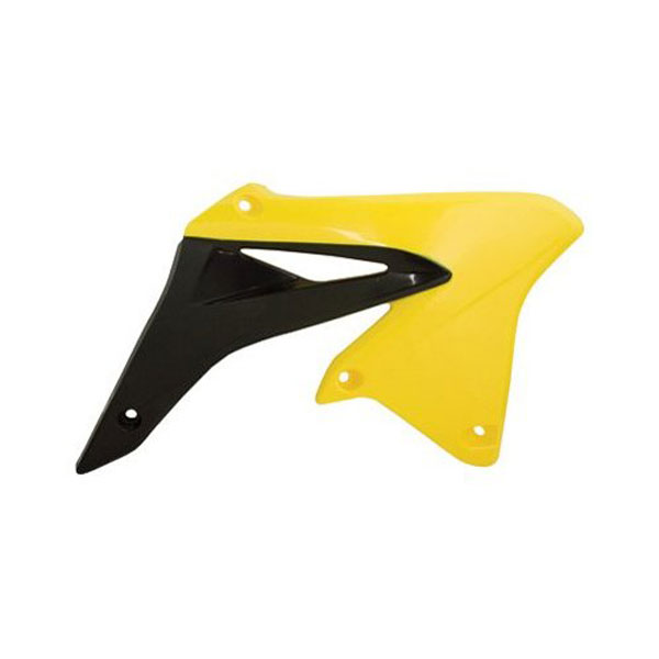 RACETECH (rtech) cooler covers SUZUKI rmz 250 (07-09) colour yellow (CVRMZGI2507) (SU04901102) (R-CVRMZGI2507)