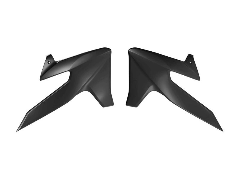 RACETECH (rtech)  cooler covers (left  / right) TRIUMPH tf 250 x / 450 rc 24-25 colour black (R-CVTRINR0025)