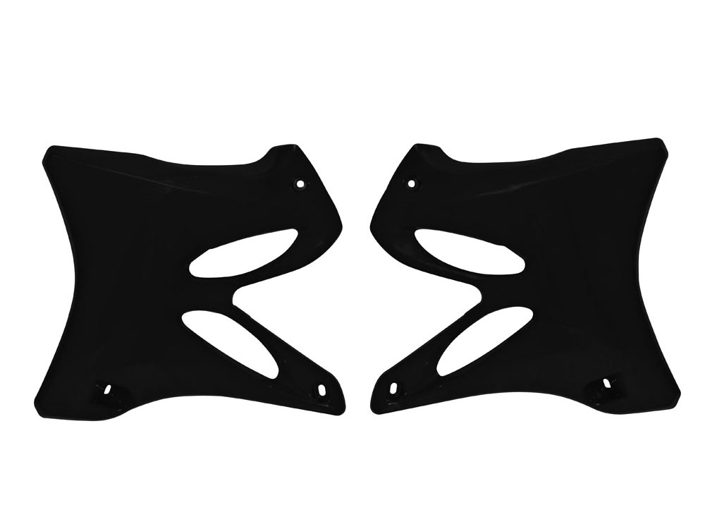 RACETECH (rtech) cooler covers YAMAHA yz 125/250 02-14 colour black (CVYZ0NR0203) (YA03846001) (R-CVYZ0NR0203)