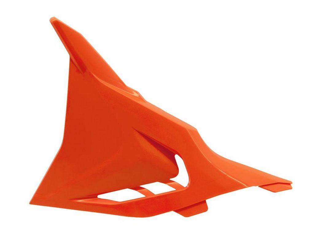 RACETECH (rtech) air filter cover left colour orange KTM (R-FIKTMARSX93)