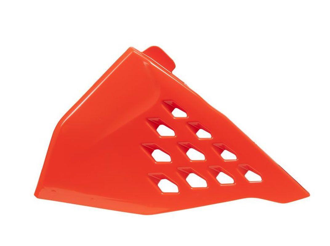 RACETECH (rtech) air filter cover left colour orange KTM (R-FIKTMARSX99)