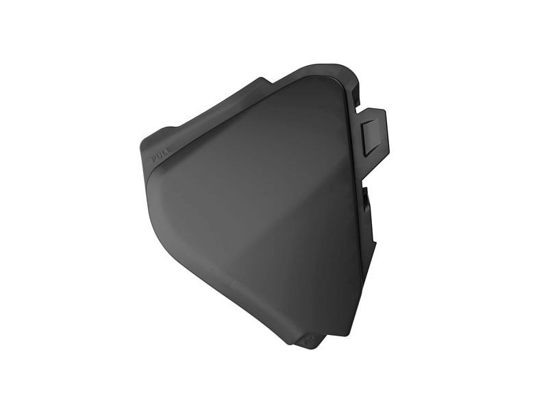 RACETECH (rtech)  left  air filter cover (airboxa) (enduro) colour black TRIUMPH (R-FITRINRSX26)