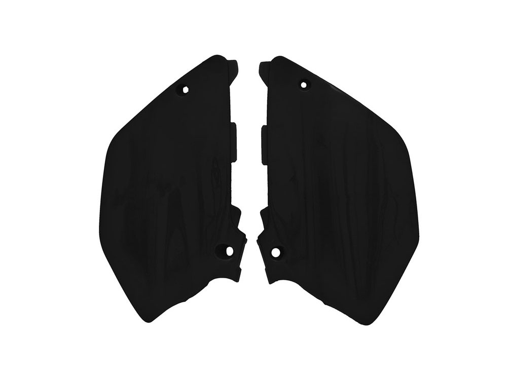 RACETECH (rtech) side plates for starting number YAMAHA yz 125/250 02-14 colour black (FIYZ0NR0203) (YA03847001) (R-FIYZ0NR0203)
