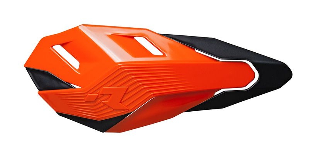RACETECH (rtech) lever covers hp3 colour orange black (with 2 types of handlebar and handle grips) (R-HP3ENDARNR0)