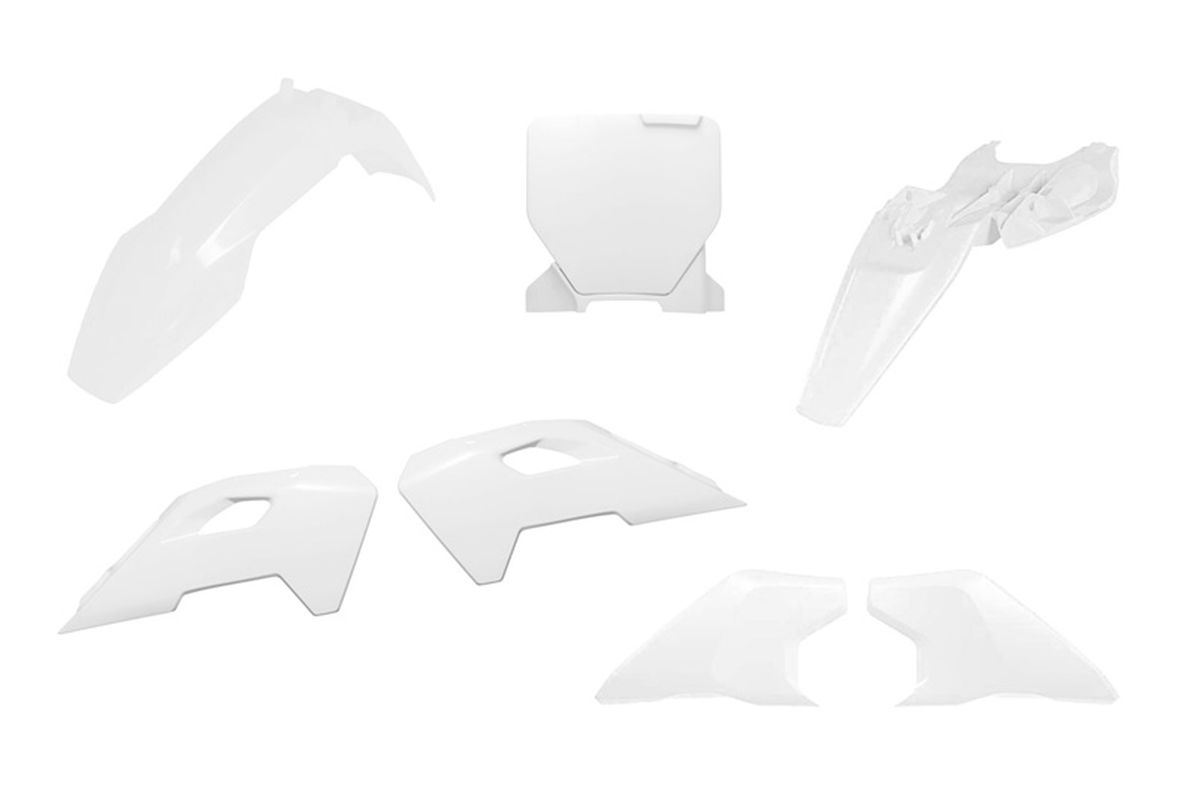RACETECH (rtech) complete set of plastics HUSQVARNA tc 65 24-25 colour white (R-KITHSQ-BN0-165)