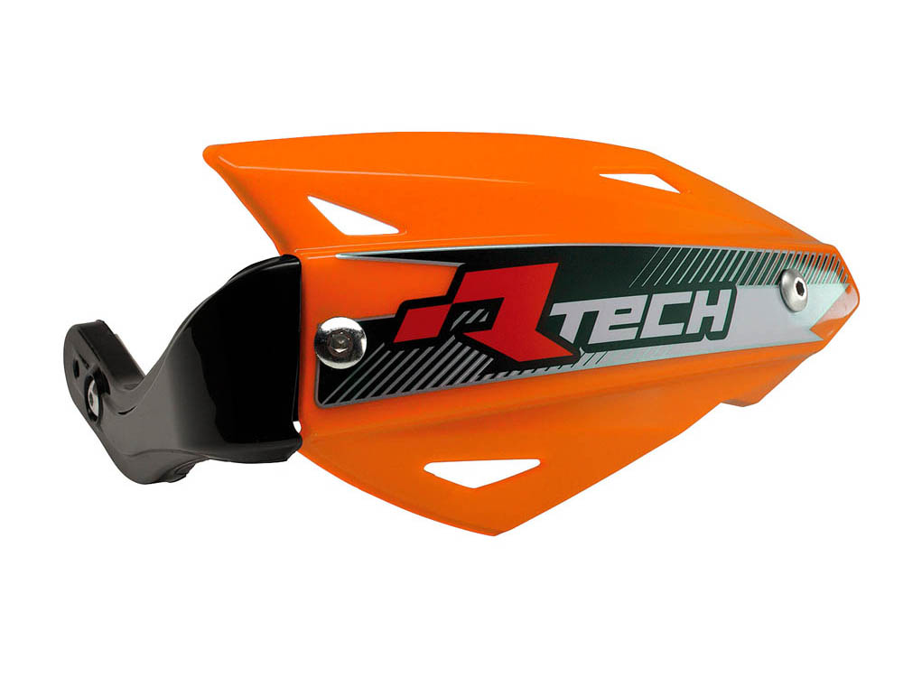 RACETECH (rtech) lever covers vertigo atv colour orange (with 3 types of handlebar grips) (R-KITPMATVAR0)