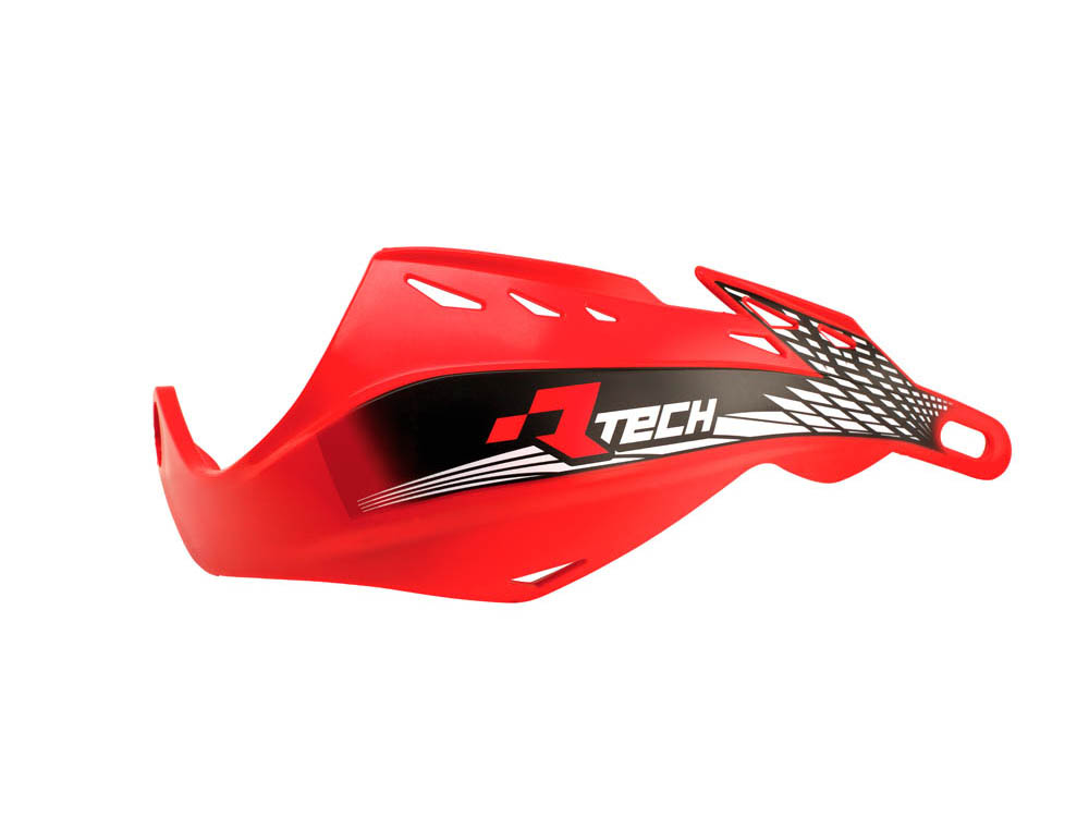 RACETECH (rtech) lever covers gladiator easy colour red (with fixing on steering 22,2mm and 28,6mm) (R-KITPMGLRS08)