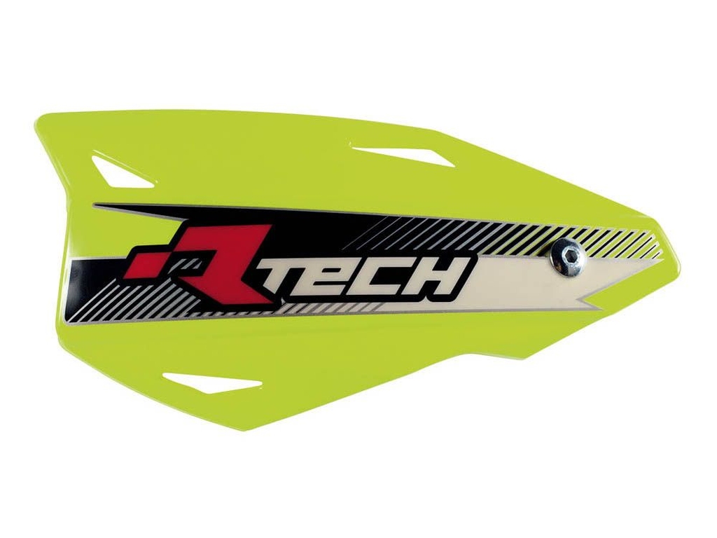 RACETECH (rtech) lever covers vertigo cross/enduro colour yellow neon (with handlebar fixing) (R-KITPMVTGF00)