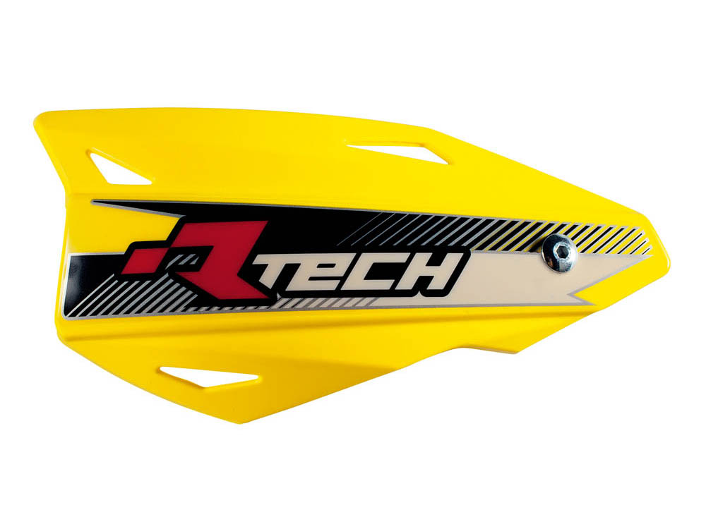 RACETECH (rtech) lever covers vertigo cross/enduro colour yellow (with handlebar fixing) (R-KITPMVTGI00)