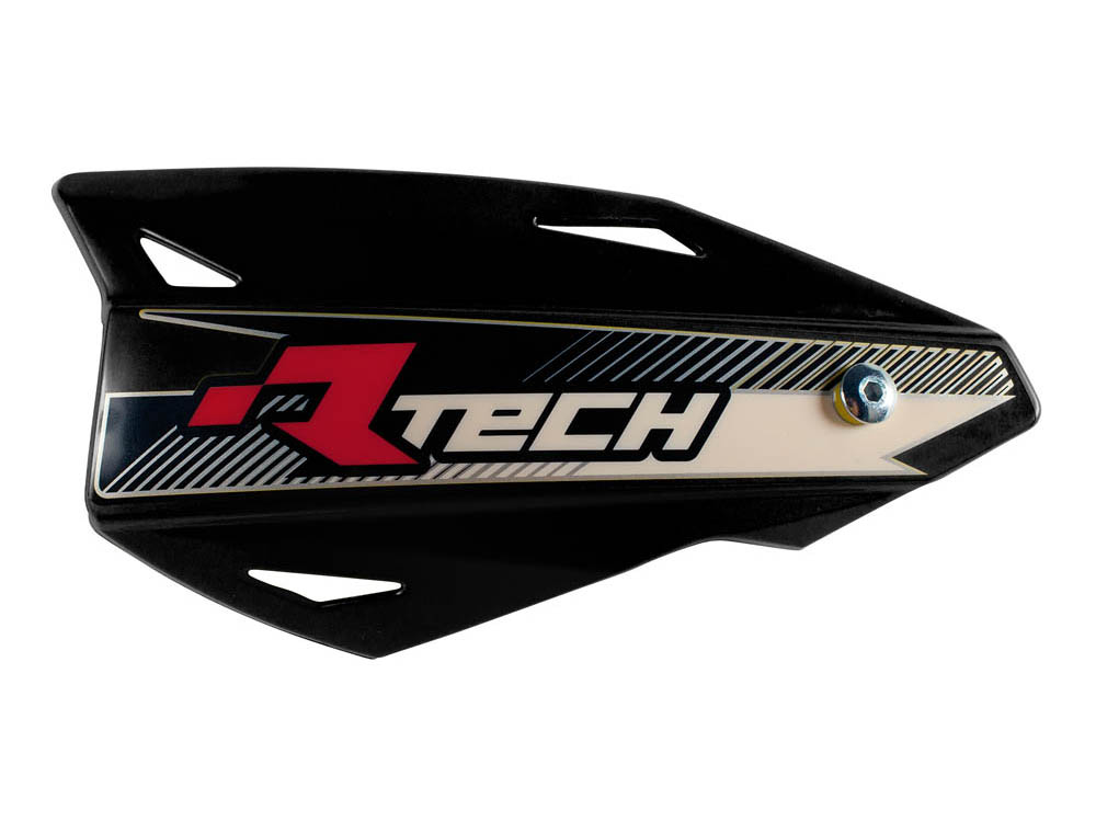 RACETECH (rtech) lever covers vertigo cross/enduro colour black (with handlebar fixing) (R-KITPMVTNR00)