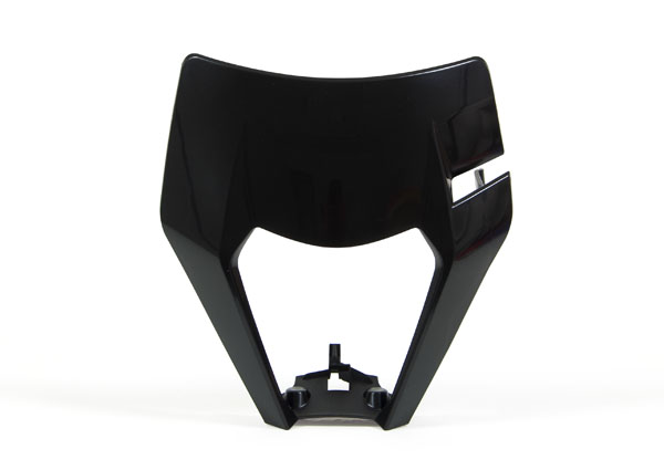 RACETECH (rtech) light cover front KTM exc/excf 17-19 colour black (sample oem) (KT04096001) (R-MASKKTMNR17)