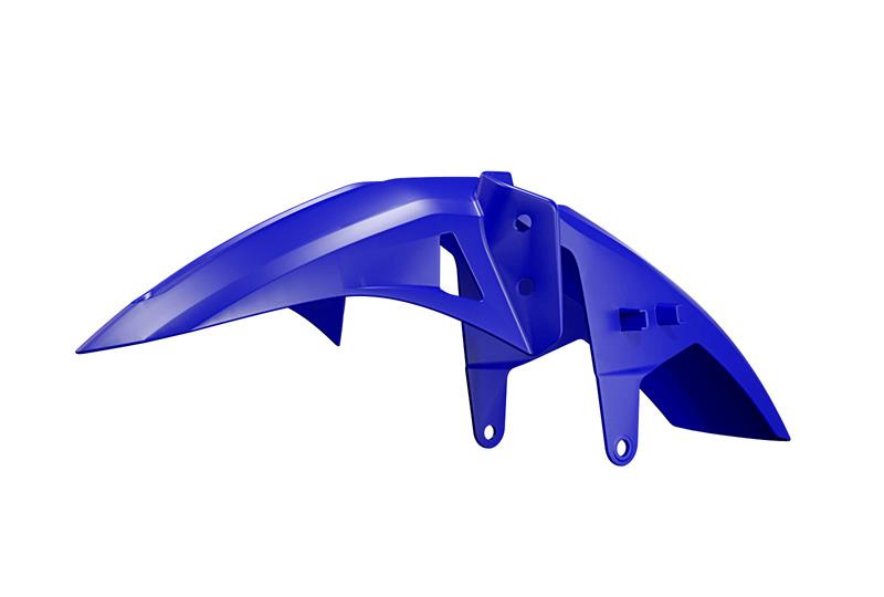 RACETECH (rtech) mudguard front lower revolution YAMAHA t7 tenere 700 19-24 HONDA xl 750 transalp 23-25 colour light blue ( hrc HONDA ) - w at/bypadku hondy transalp onlyfor assemblytelescope covers RACETECH (R-PAT7BLHRL24)