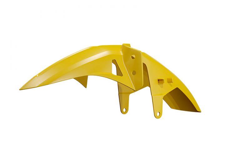 RACETECH (rtech) mudguard front lower revolution YAMAHA t7 tenere 700 19-24 HONDA xl 750 transalp 23-25 colour yellow - w at/bypadku hondy transalp onlyfor assemblytelescope covers RACETECH (R-PAT7GY00L24)