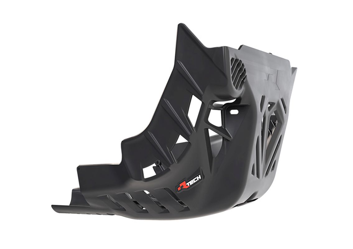 RACETECH (rtech) engine cover revolution HONDA xl 750 transalp 23-25 colour black (R-PMALPNR0024)