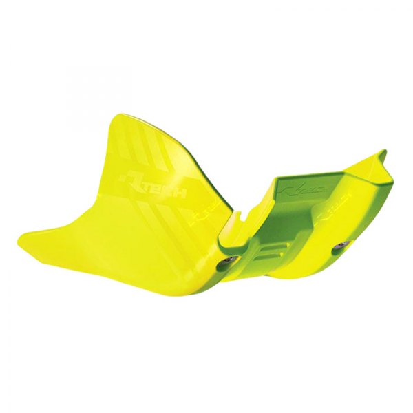 RACETECH (rtech) engine cover of technopolymer HUSQVARNA tc 250 17-18, te 250/300 17-18, tx 250/300 17-18 colour yellow - (R-PMKTMGQ3018)