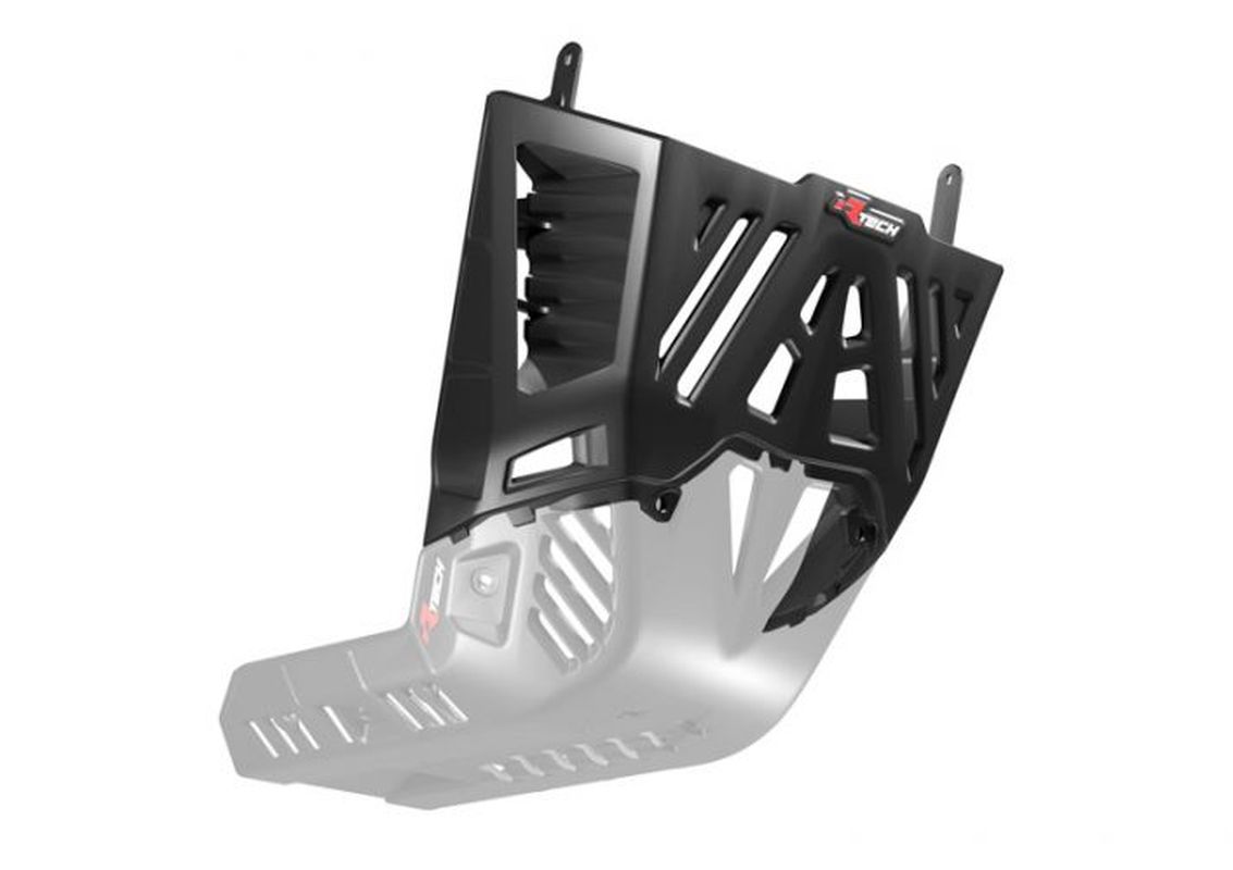 RACETECH (rtech) engine cover of technopolymer (top) t7 revolution YAMAHA tenere 700 19-24 colour black (R-PMT7NR0UP24)