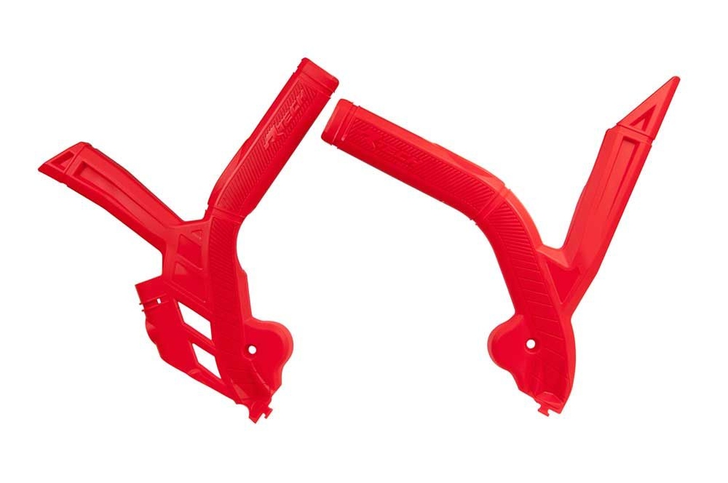 RACETECH (rtech) complete frame covers BI-MATERIAL super grip BETA rr 125 / 250 / 300 / 350 / 430 / 480 20-21 colour red (R-PRTBETRS001)