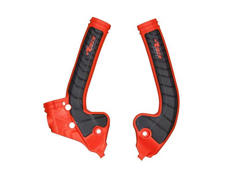 RACETECH (RTECH) 2025/12 kompletní kryty rámu BI-mateRIAL SUPER GRIP KTM SX 85 18-24 barva červená / černá (RACETECH (RTECH) 2025/12 kompletní kryty)