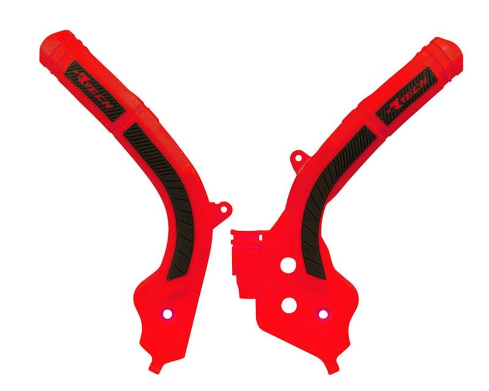 RACETECH (rtech) complete frame covers BI-MATERIAL super grip GAS GAS mc/MC-F/ec/EC-F 125/250/300/350/450 21 colour red black (R-PRTKTMRGNR1)