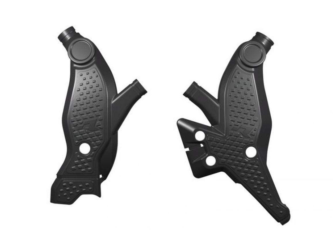 RACETECH (rtech) complete frame covers t7 revolution YAMAHA tenere 700 19-24 colour black (R-PRTT7NR0024)