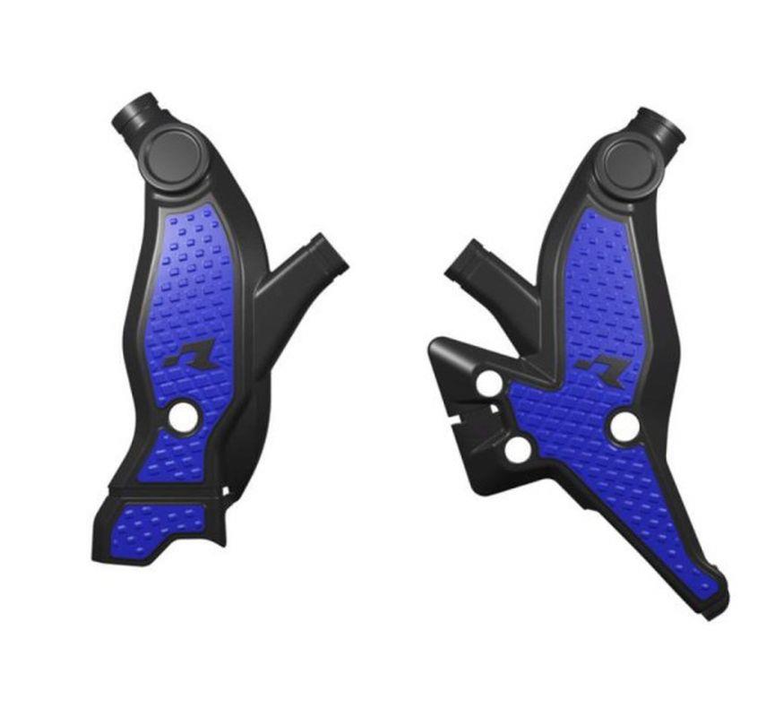 RACETECH (rtech) complete frame covers t7 revolution YAMAHA tenere 700 19-24 colour black - light blue (R-PRTT7NRBL24)