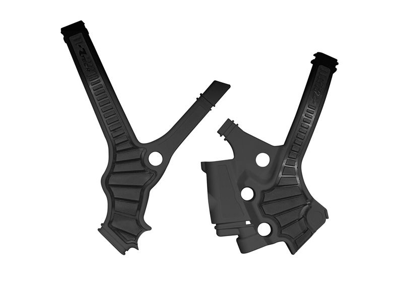 RACETECH (RTECH) kompletní kryty rámu BI-MATERIAL SUPER GRIP YAMAHA YZ 85 '22-'24 barva černá