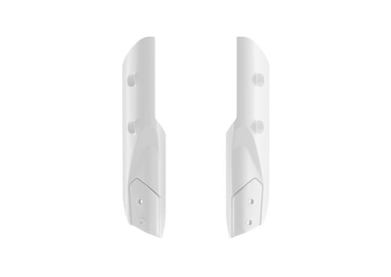 RACETECH (rtech) telescope covers revolution kove x pro / rally 800 24-25 colour white (R-PSKOVBN0025)