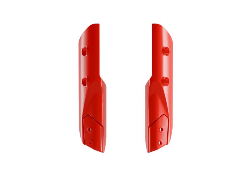 RACETECH (rtech) telescope covers revolution kove x pro / rally 800 24-25 colour red (R-PSKOVRG0025)