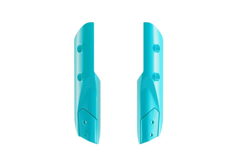 RACETECH (rtech) telescope covers revolution kove x pro / rally 800 24-25 paint bright light blue (R-PSKOVVA0025)