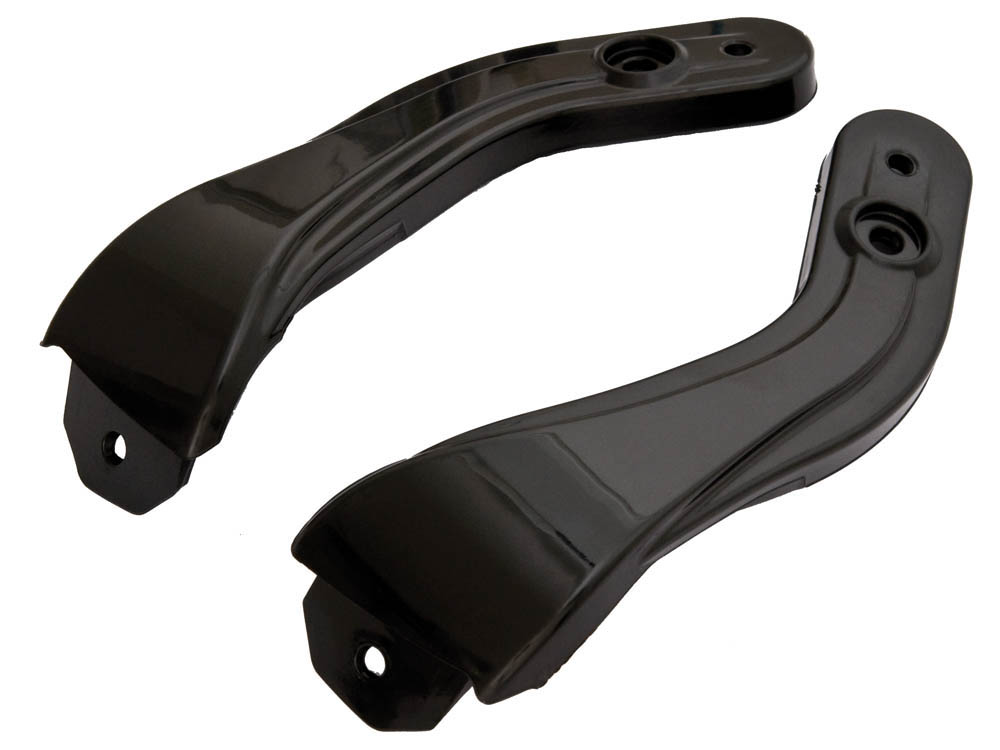 RACETECH (rtech) side protective plastics alumiNIUm mounting to lever covers (handbars) vertigo alu/atv and flx alu/atv colour black (R-REPSLVTNR00)