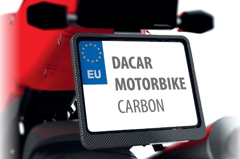 Levně BIKETEC rám POD tabulky registrační motocykl barva KARBON (48747) (BIKETEC rám POD tabulky registrační motocykl barva KARBON (48747))