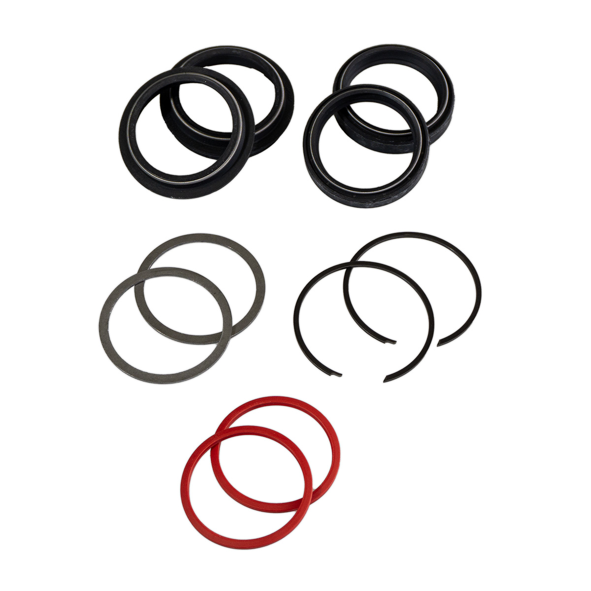Levně WP SUSPENSION kompletní sada servisní zavěšení WP 43mm (těsnění olej, prachové, bezpečnostní, podložky ) (ARI107) (A (WP SUSPENSION kompletní sada)