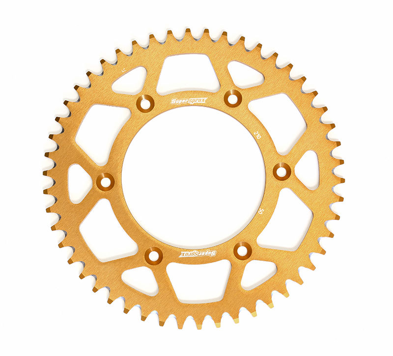 SUPERSPROX rozeta hliníková 7075-T6 (ergal) 899 48 KTM SX/EXC (JTR897.48) barva zlatá (SUPERSPROX rozeta hliníková 7075-T6 (ergal) 899 48 KTM SX/EXC)